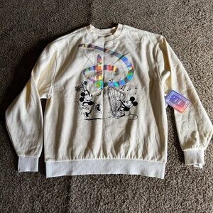 NWT Vans X Disney 100 Unisex XS‎ Oversized Pullover Sweater